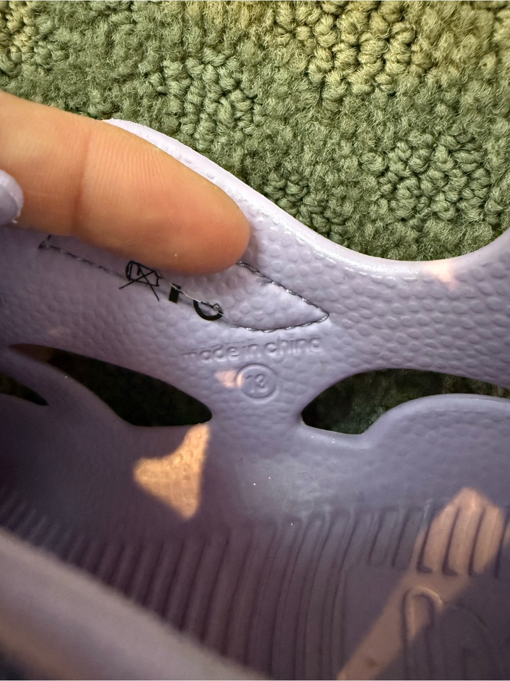 Skechers Lilac Heart-Light LED Sneakers - Picture 6 of 6
